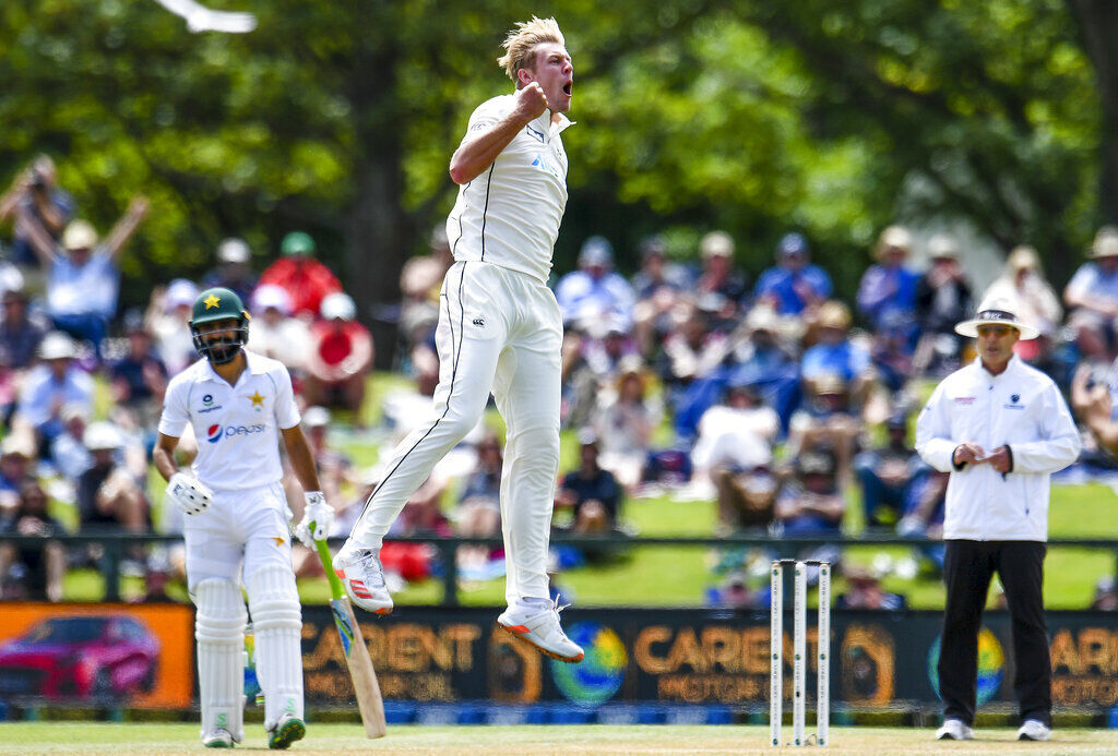 APTOPIX New Zealand Pakistan Cricket